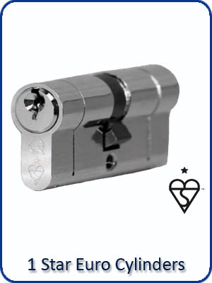 1 Star Euro Cylinders