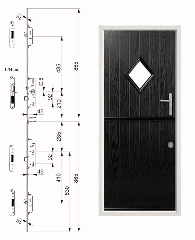Stable Door Lock Design