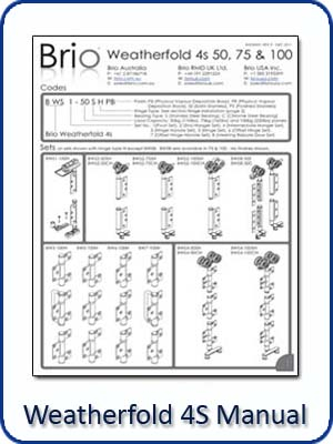 Weatherfold 4S Manual