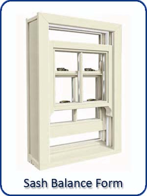 Sliding Sash Balance Form